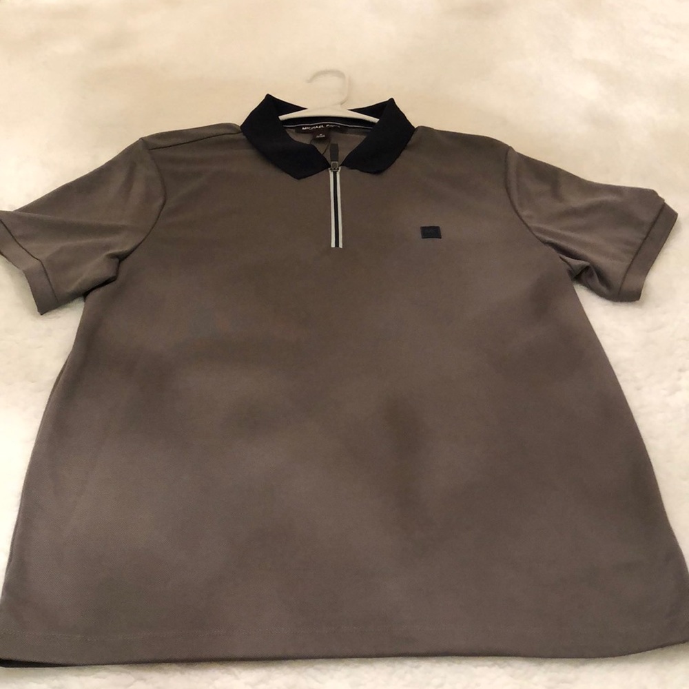 Michael Kors Half Zip Polo